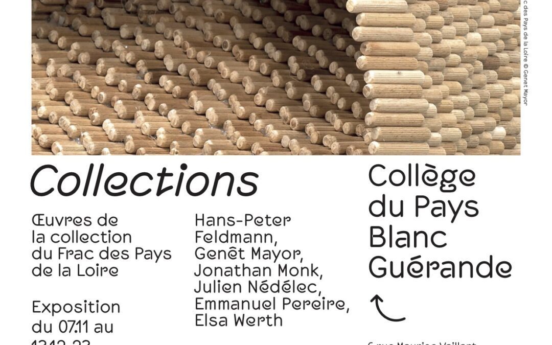 « Collections » : exposition d’oeuvres du FRAC