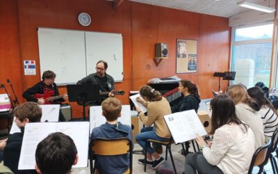 Les 5C en atelier avec des musiciens !